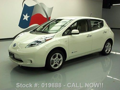 2012 nissan leaf sl zero emission electric nav 7k miles texas direct auto