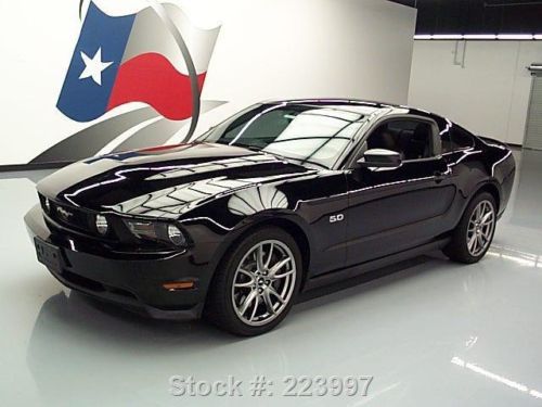 2012 ford mustang gt premium 5.0 6-speed leather 44k mi texas direct auto