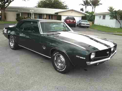 AWESOME 1969 CHEVY CAMARO X11,SS PACKAGE,MATCH# 350,A/C,CONSOLE GAUGES,AUTO,DLX, image 2