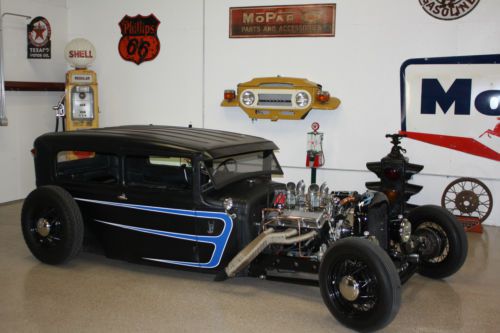 1930 ford coupe bagged, air ride custom clean rat rod