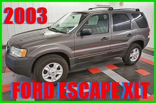 2003 ford escape xlt nice! v6! 4x4 83xxx orig miles! 60+photos! must see!