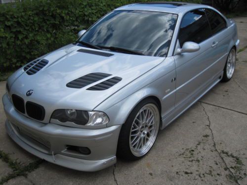 2000 bmw 323ci base coupe 2-door 2.5l m3 clone supercahrged bbs active autowerks