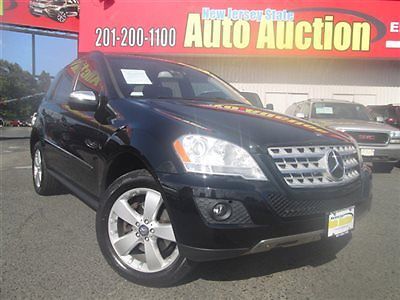 09 mercedes benz ml350 4matic awd carfax certified navigation pre owned sunroof