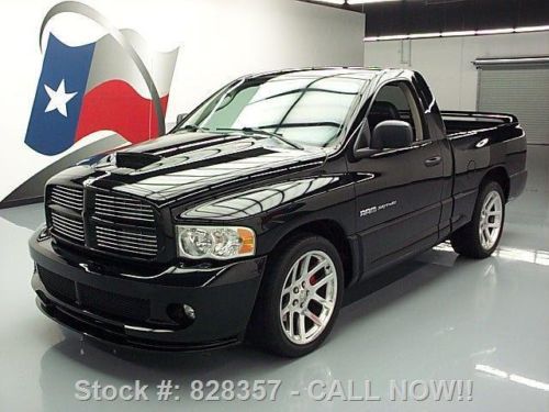 2005 dodge ram srt-10 reg cab 6-speed 22&#034; wheels 52k mi texas direct auto