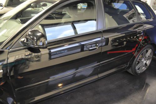 Audi a3 tdi black/black 2010 s-line titanium pkg nav bose bluetooth sunroof