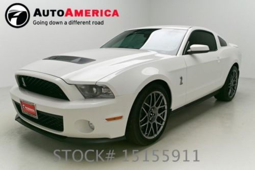 2011 ford mustang gt500 12k  miles leather pwr seats cruise usb/aux clean carfax