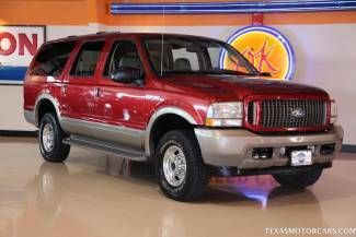 2004 ford excursion eddie bauer 4x4 diesel low miles call now rust free texas
