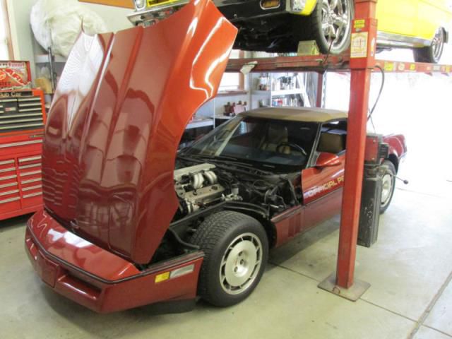 Chevrolet corvette indianapolis 500 pace car conve