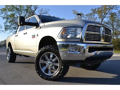 2010 dodge ram 2500 crew cab slt 4x4 diesel lift 20" wheels