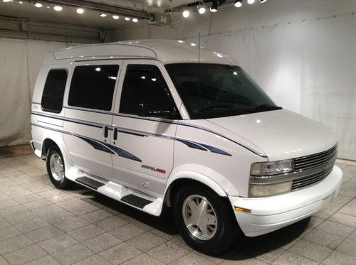 Sell Used 98 Chevy Astro Conversion Van High Top Side Steps