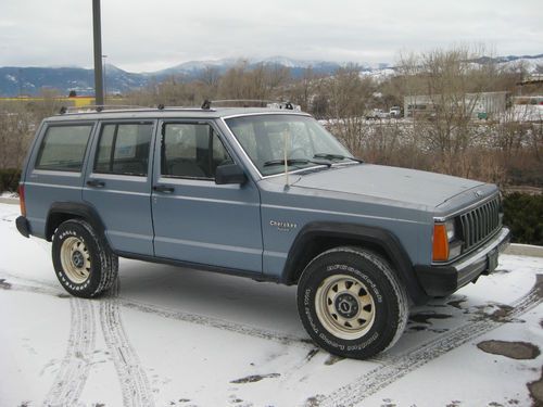 1984 jeep cherokee pioneer low miles