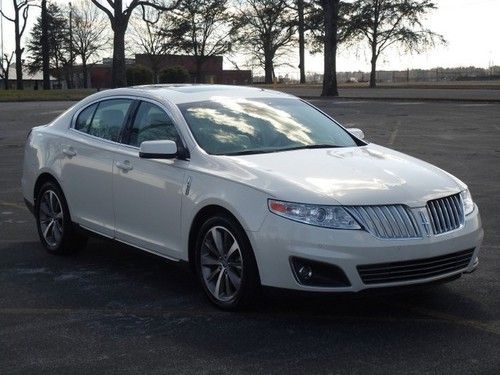 2009 lincoln mks! loaded! nav! bank repo! no reserve! absolute auction!