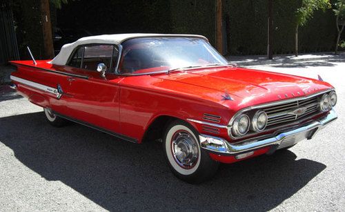 1960 chevrolet impala convertible