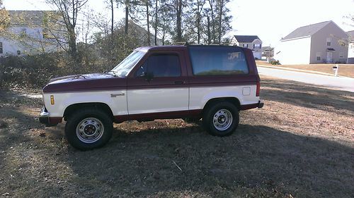 1988 ford bronco ii xlt