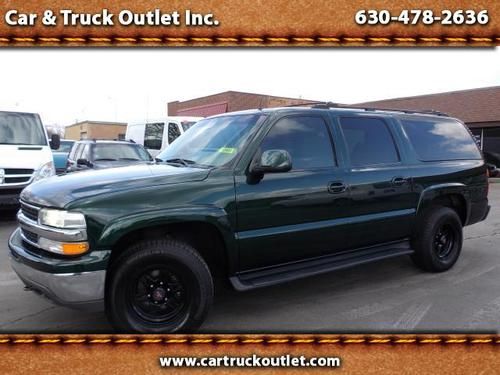 One owner, slt 4x4, suburban, leather, sun roof, loaded and sharp, books &amp; keys