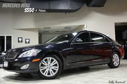 2009 mercedes-benz s550 4-matic msrp $98k+ premium 3 package ipod loaded