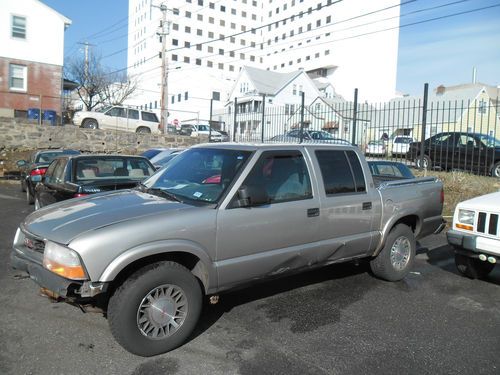 4x4 no reserve! body work runs great crewcab pick up!