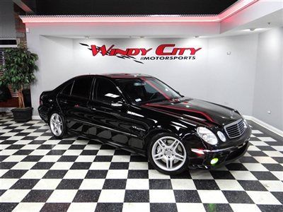 2006 mercedes benz e55 amg-500hp-navigation-dynamic seats-h/k sound-super clean!