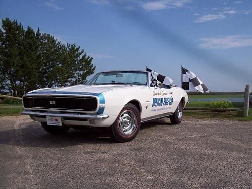 1967 chevrolet camaro indy 500 pace car 350 4speed convertible