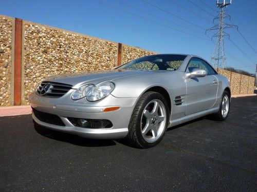 03 sl500 amg sport premium panoramictop/keylessgo/loaded/likenu/tx!