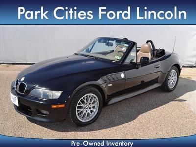 *hot car!* *1 owner* black convertible roadster 2.5i tan leather auto v6 clean!