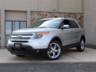 2011 ford explorer limited 4wd four wheel drive. navigation