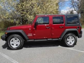 2013 jeep wrangler sahara 4wd 4dr unlimited new - free delivery/airfare
