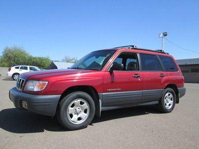 2002 awd 4wd red automatic wagon