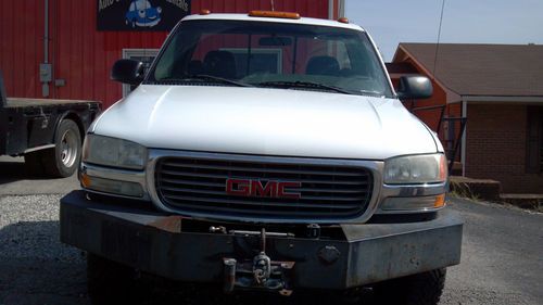 2001 gmc sierra 3500 4x4 6.6l cab and chassis