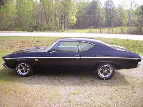 1969 chevy chevelle 454 fi engine automatic bucket seats console floor shifter