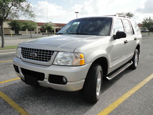 2004 ford explorer  xlt 4-door 4.0l one owner florida car great shape and carfax