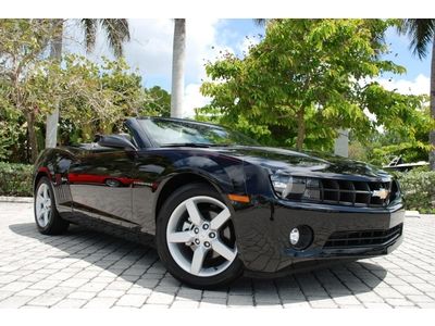 2012 chevrolet camaro 2lt convertible bluetooth leather rear camera park distanc