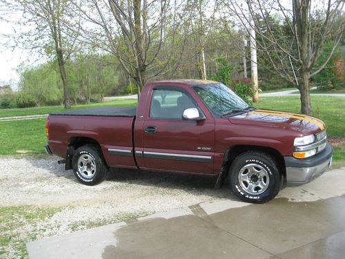 2001 chevrolet silverado 1500 ls standard cab pickup 2-door 4.3l