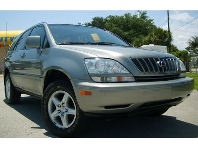 01 lexus rx300 one owner clean carfax fwd moonroof leather seats low reserve