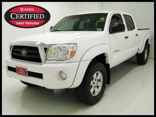 07 sr5 double cab 4.0 v6 leather fogs tow 1 owner 100k mile warranty certified