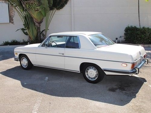 Pristine 1972 mercedes benz 250c coupe- 2 owner car- low reserve