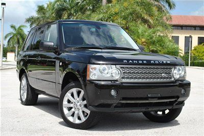 2006 range rover supercharged - full size - we finance - rear dvd - florida