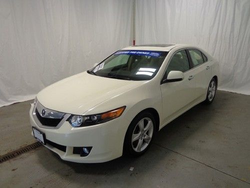 2010 acura tsx certified fwd bluetooth cd heated leather cruise 1 owner