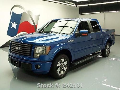2010 ford f-150 fx2 sport crew leather side steps 54k texas direct auto