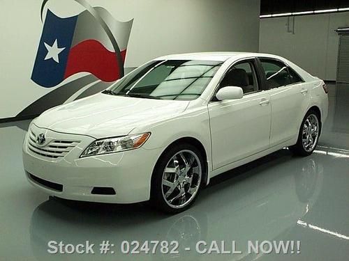 2008 toyota camry le automatic 20" wheels only 33k mi! texas direct auto
