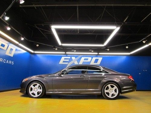 Mercedes-benz cl550 amg sport premium 2 packages ipod night vision $116kmsrp!
