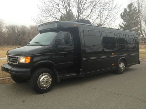 2006 ford e-450 party bus- high quality upgraded elf bus - limousine bus