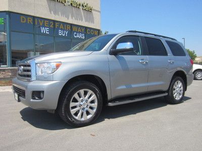 2008 toyota sequoia platinum 4x4 loaded with options