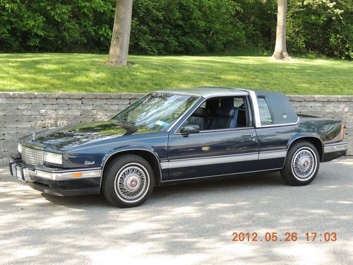 1988 cadillac eldorado biarritz coupe 2-door 4.5l