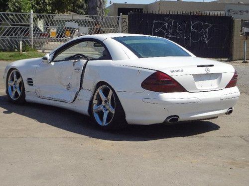 Damaged mercedes sl #7