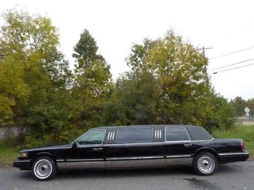 #1997 lincoln town car lumouzine # start a new business! low reserve! #
