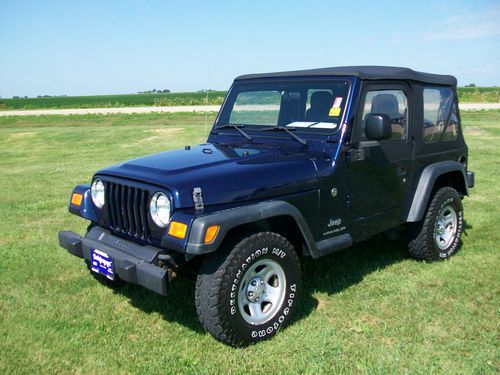 Sell used 2006 Jeep Wrangler SE Sport Utility 2Door 2.4L