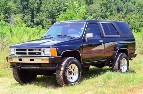 1989 toyota 4runner 4 runner rare original loaded 4wd all power v6 auto cruise