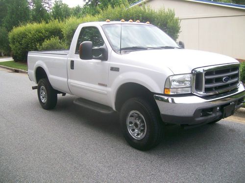 2003 ford f350 super duty xlt 4x4 reg cab  no reserve