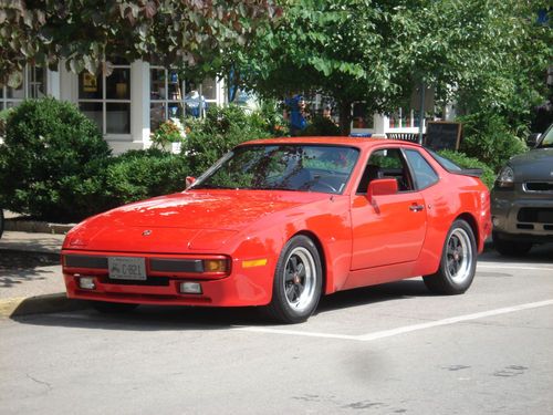 1983 porsche 944 guards red in excellent condition with low miles!!